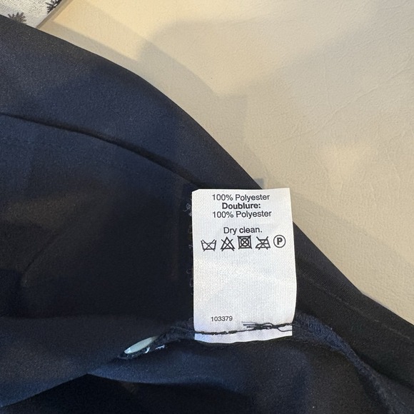 Madewell Womens Maxi Dress 2 Cream Black Semi Sheer Mixed Print Boho Peasant - Picture 10 of 10